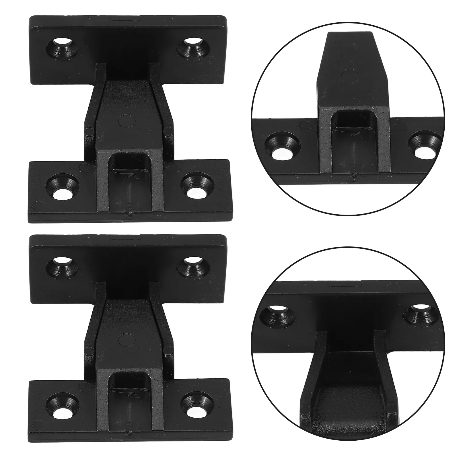 

12 set Plastic Quick Fitting Connector For Cabinet Wardrobe Mounting Adjustable Support Floating Shelf Brackets Panel Joints