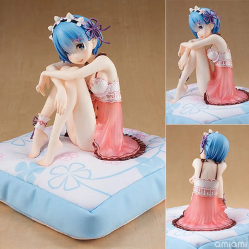 16CM Re:Life in A Different World Anime Original Rem Figure Action Model Decoration Cartoon Doll Collection Toy Gift Present Ins