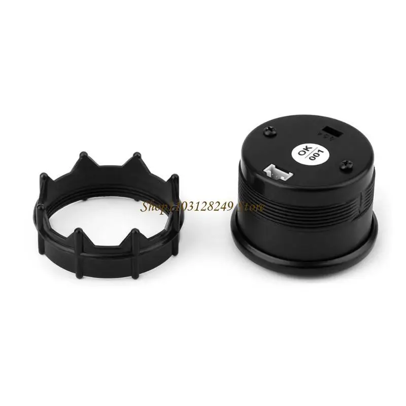 N5KD 52mm Digital Gauge 52mm Car Gauge with Voltmeter for Efficient Fuels Management Multifunctional Designings