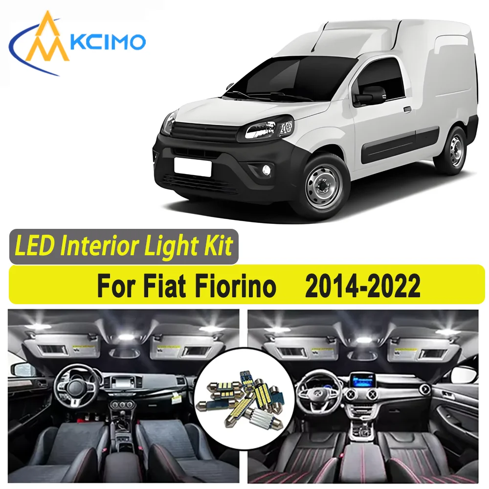 Светодиодный комплект внутреннего освещения для Fiat Fiorino (2014-2022)