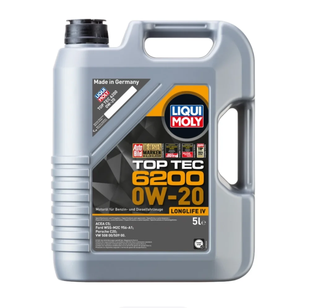 FOR LIQUI MOLY Top Tec 6200 0W-20 1L Excellent Cold-start Behavior
