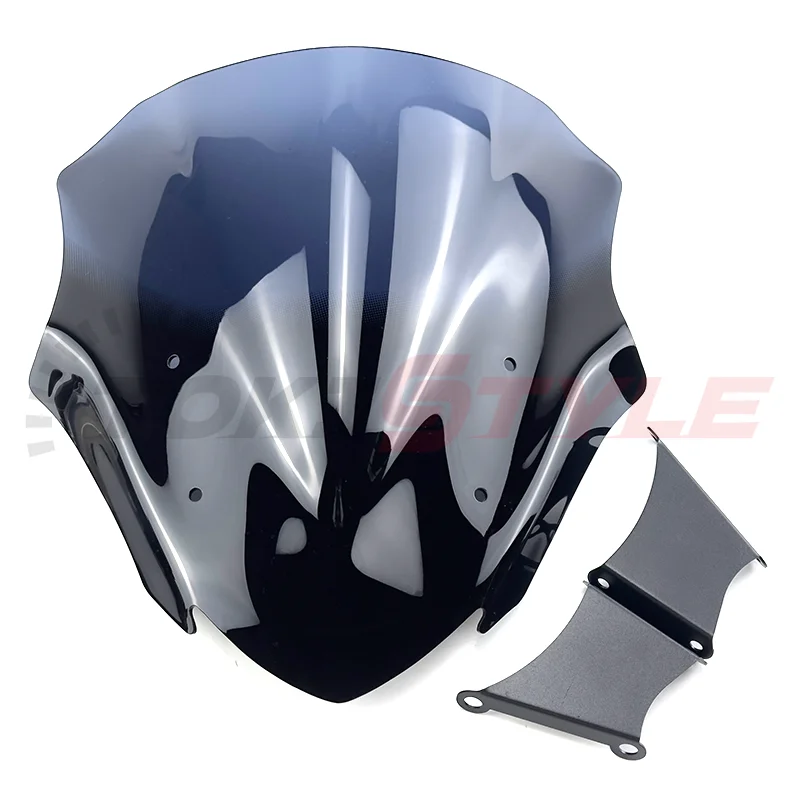 Motorcycle Accessories Sports Windshield Visor Windscreen For YAMAHA MT-09 MT09 2017 2018 2019 2020 FZ09 17-20 Double Bubble