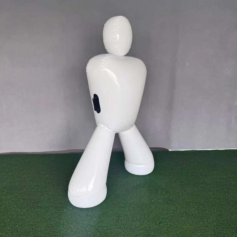 195cm Human Inflatable Soccer Dummy/Air Goalkeeper Football Training Dummy Senior Free Kick Wall Mannequins for Soccer Field