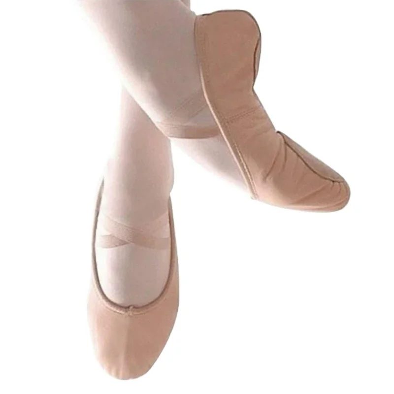 High Elastic Band Solid Color Dance Training Shoes Adult/Child Ballet Pointe Shoes For Women/Girls Cat's Claw Soft Sole