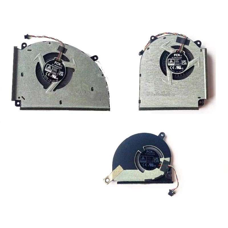 

Для G814 G834 ROG Strix G814J G814JU G834JZR G834JYR Кулер для ноутбука Вентилятор процессора и графического процессора 13NR0CG0P04011 13NR0IP0P01011 6033B0121801