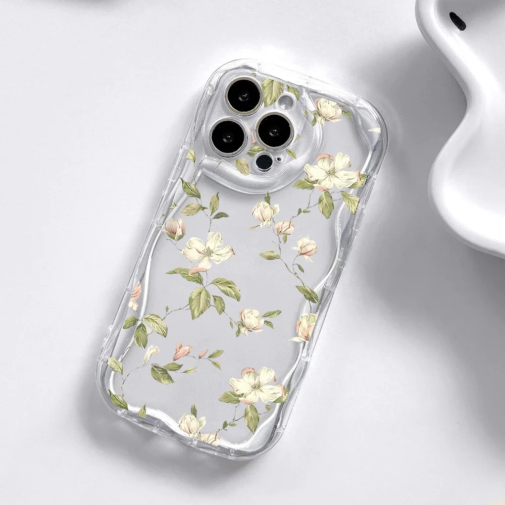 حافظة مطبوعة على شكل زهرة الكرز لهاتف OPPO Reno 13F 12F 11F 13 12 11 8 Pro 5G 7 4G 5 6 Lite A57 A58 A77 A78 A79 5G A38 A18