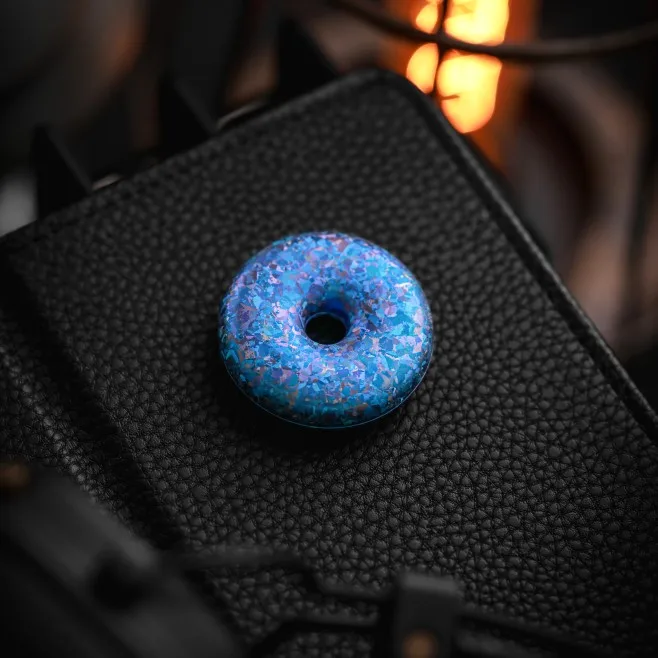 ACEdc Donut 2.0 Haptic Coin Spinner Metal Fidget Toy