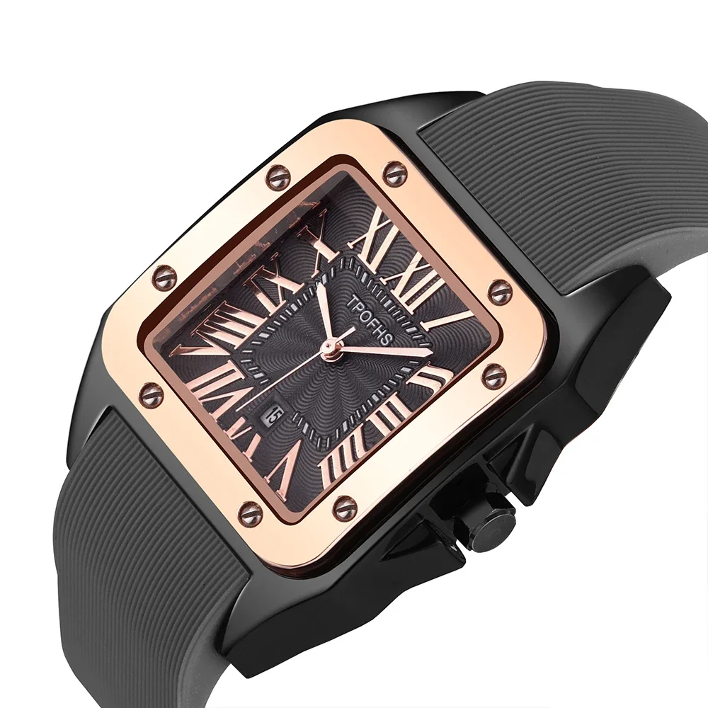 Quartz Fashion Exquisite Ladies Watch Lover Wristwatches Silicone Material Watchband Fresh Noble Elegant Wristband Comfortable