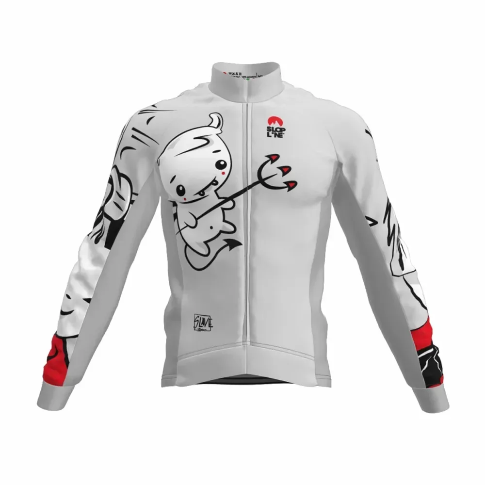 سباق Maglia Fox Slopline Mannen Winter Jas Wielertrui Road Mtb Fleece Flanel Cyclus Jas Ciclismo Hombre Fietsen Kleding 2022