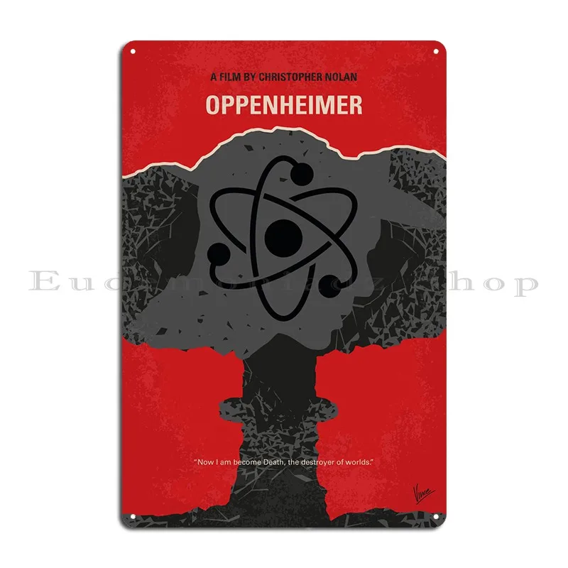 No1365 My Oppenheimer Metal Sign PaintingCustom Club Garage Wall Pub Tin Sign Poster