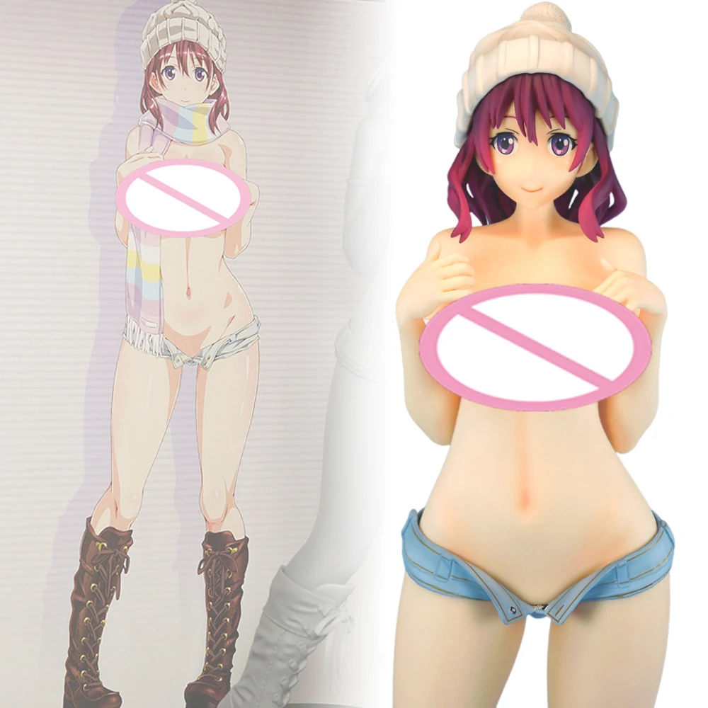 

26CM Kanbanmusume Kurara-chan 1/6 Sexy Girl Daiki Kougyou Anime Action Figures PVC Hentai Collection Model Toys Gift Figurine