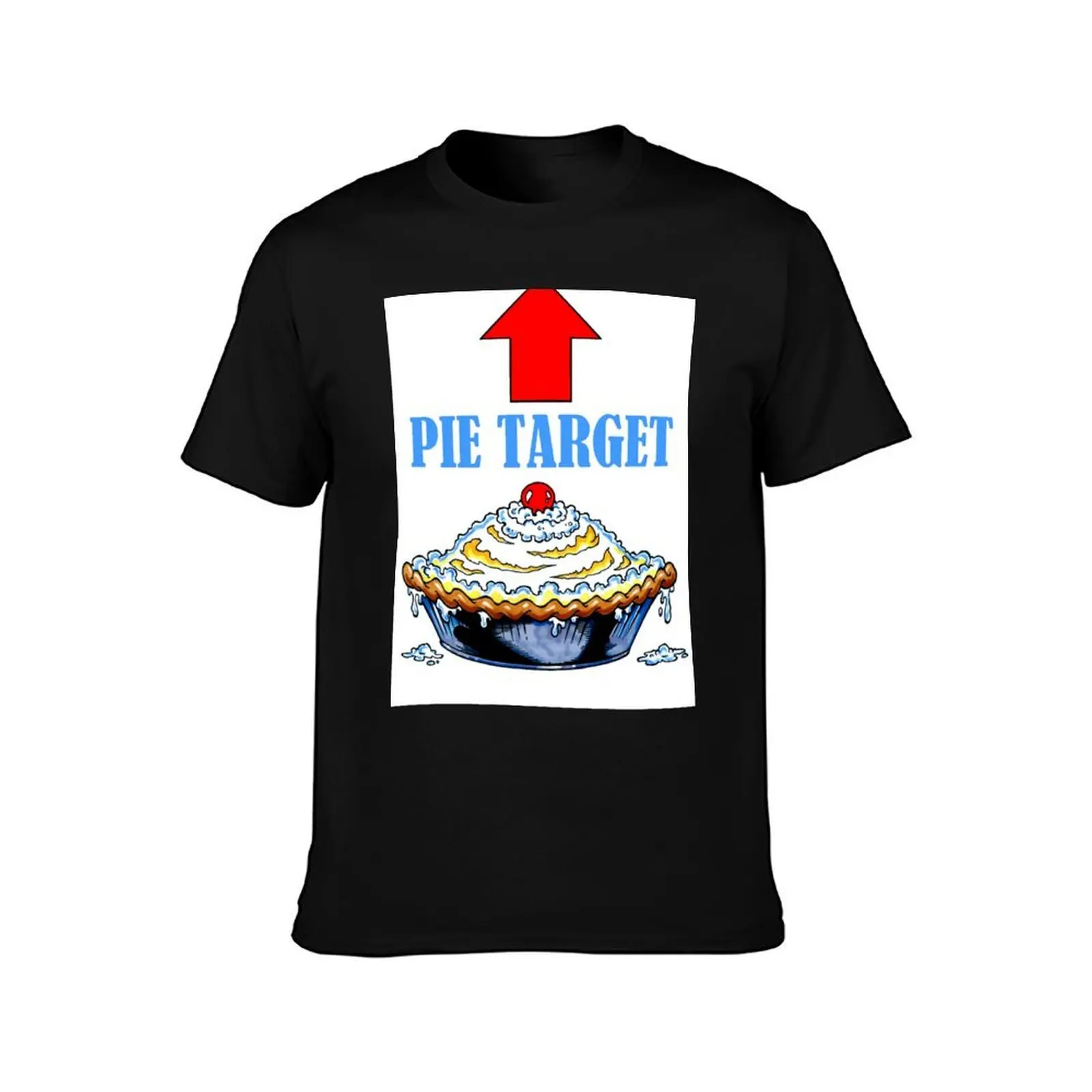 PIE TARGET shirt T-Shirt t shirt man casual T-Shirt