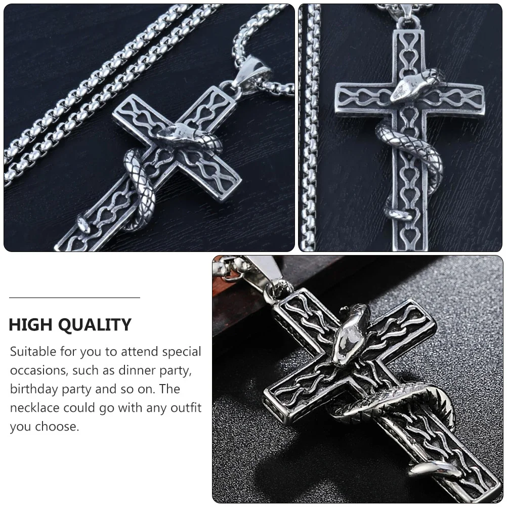 Collana Impressionante ciondolo maglione catena accessorio moda uomo gioielli uomo