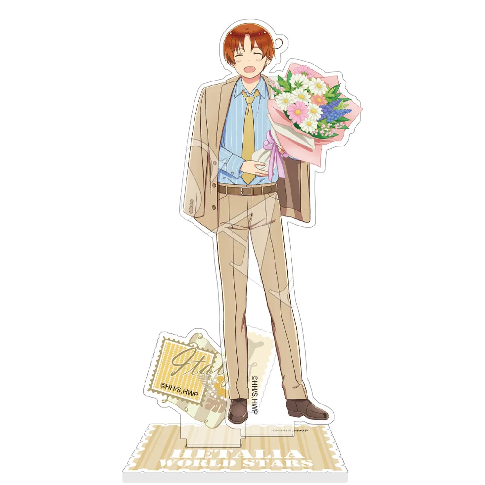Hetalia World Stars Axis Powers Heroes Italië Duitsland Japan China Officiële autorisatie Flower Series Acryl staande platen