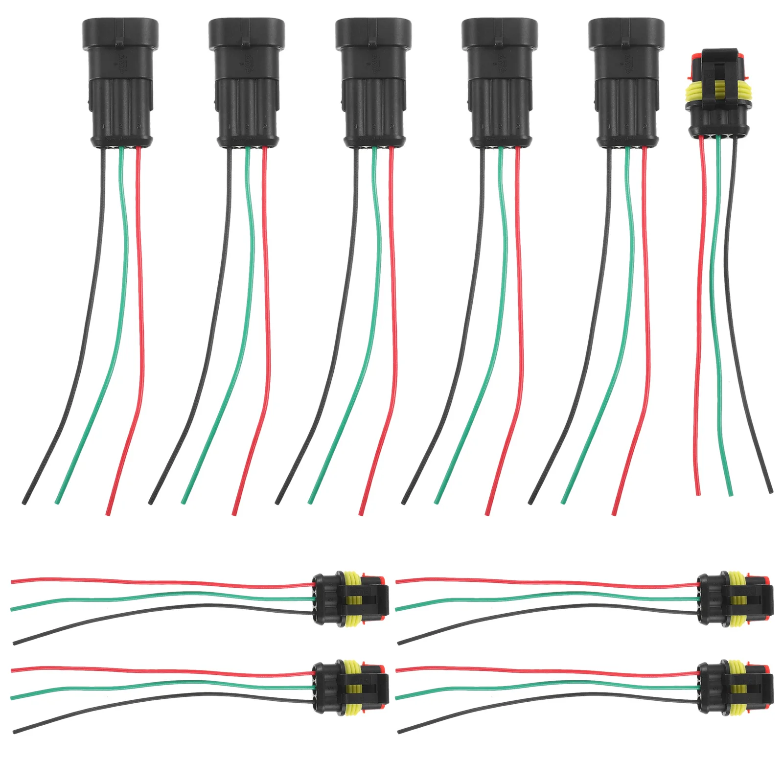 

Quick Connectors Waterproof Automotive Connectors For Vehicle Wire 16 Gauge Connector Car Spark Plug Adapter Engine Parts