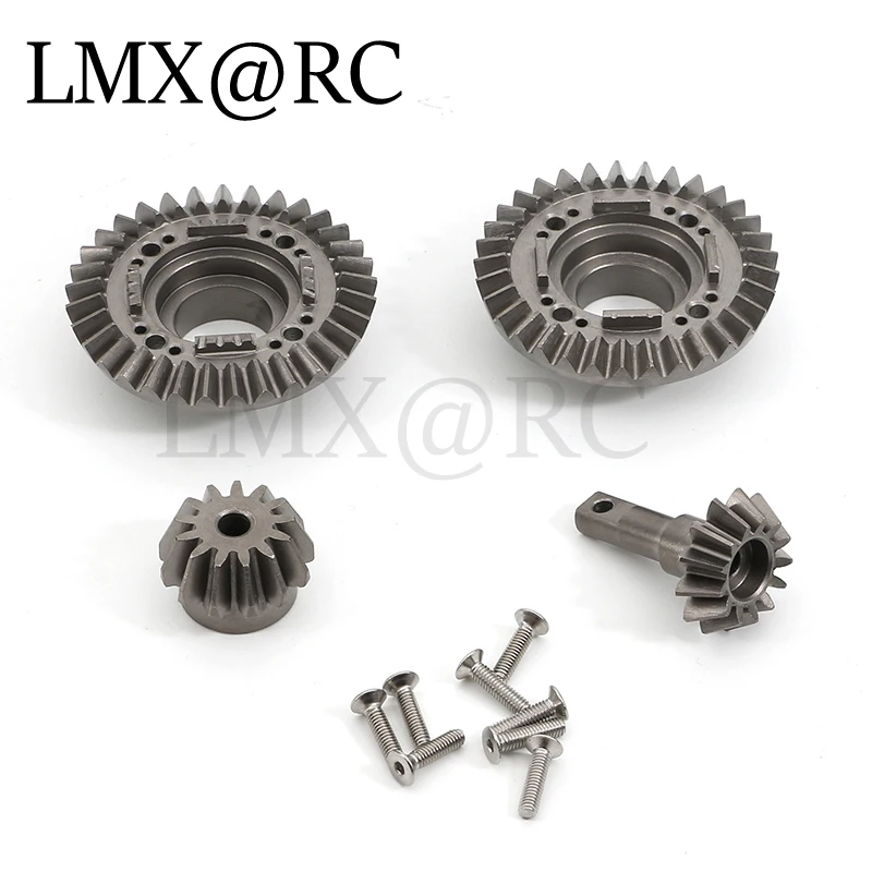 40CR Steel Differential Ring Gear Output Gears Set 8578 8579 for Traxxas UDR Unlimited Desert Racer 1/7 RC Car Parts Accessories