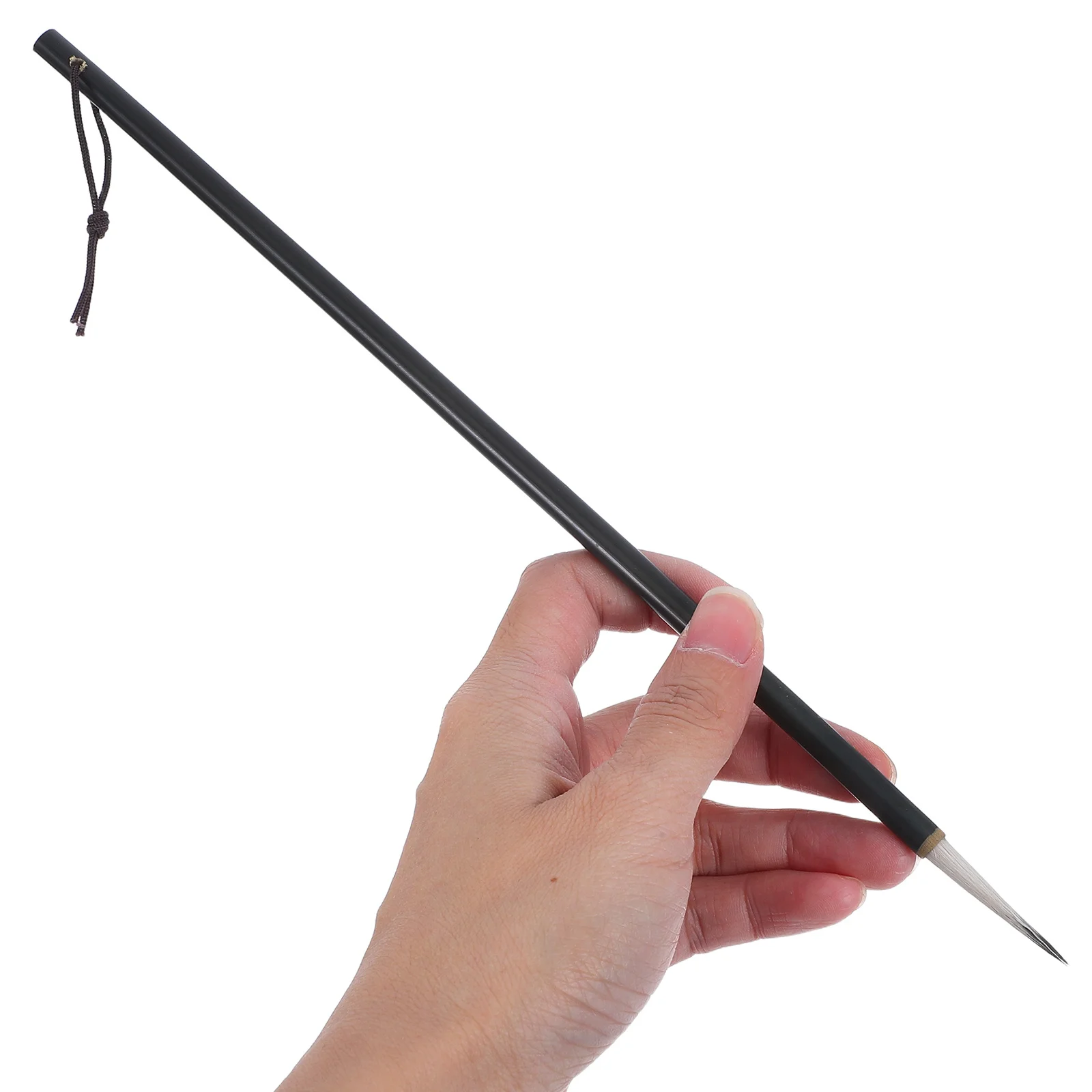 

3Pcs Chinese Painting Brushes Wolf Hair Fine Line Tools for Traditional Ink Flower Detailing Smooth Stroke Calligraphy