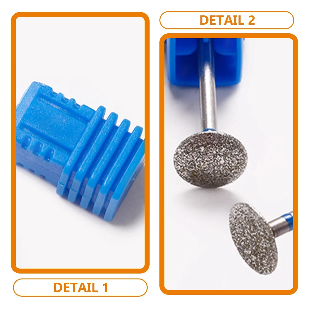 

3 pcs Manicure Drill Sturdy Grinding Tools for Acrylic Nails Polishing Cuticle Removal Perfect for Home Salon Use Polish Remover