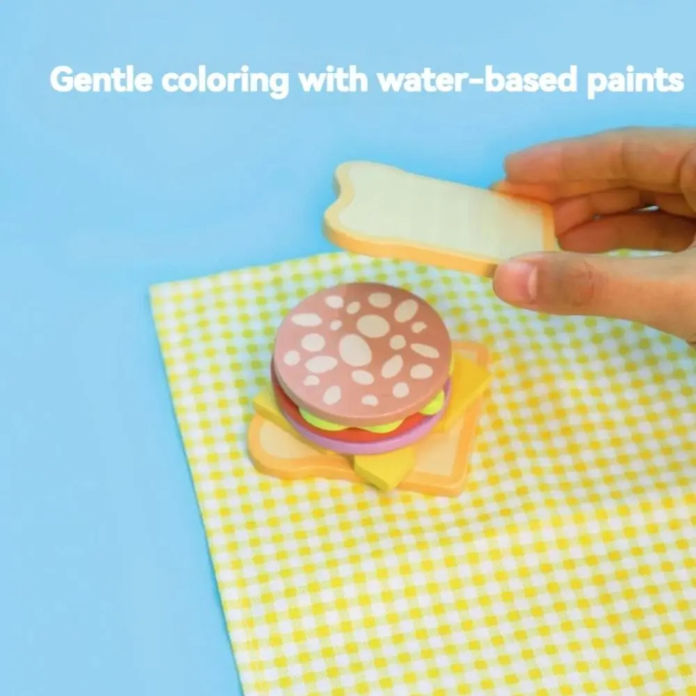 Nuovi giocattoli da cucina per bambini in legno Pentola Pentole Giocattoli educativi precoci Senti visivi Cibo, giocattoli da cucina di simulazione