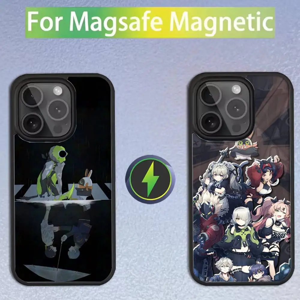 

Zenless Zone Zero Game Phone Case For iPhone 17,16,15,14,13,12,11,Pro,Max,Plus,Mini,SE Magsafe Magnetic Wireless Charging