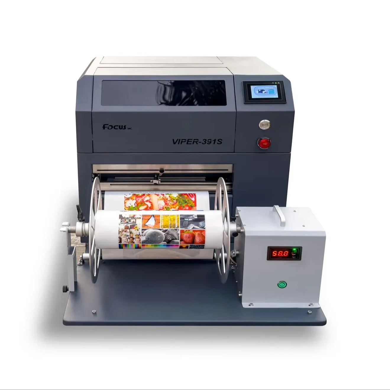 Focusinc label printer Custom Business Brand Logo Adhesive Food Labels printing machine