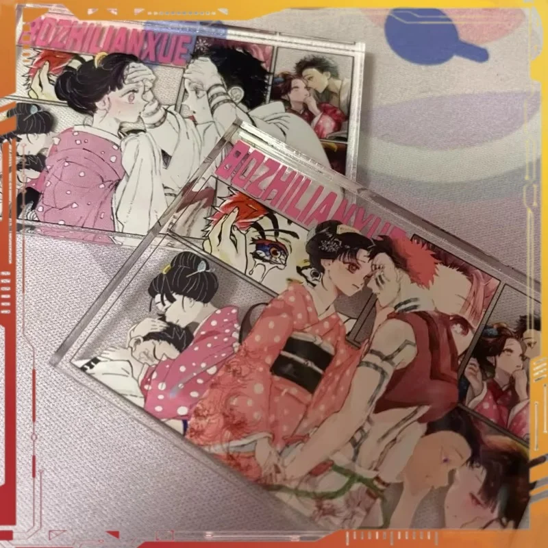 

Demon Slayer акриловый кирпич Akaza Koyuki BOZHILIANXUE аниме периферийные настольные украшения мультяшное украшение ACG подарок