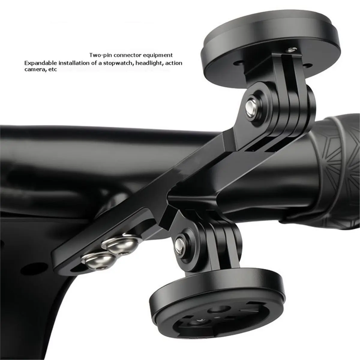 Promotion Bicycle Stem Extension Bracket for Bike Computers Front Computer Holder for Dual-Head Mount