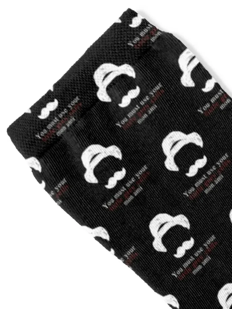 Agatha Christie Hercule Poirot Little Grey Cells Socks japanese fashion hiking funny sock FASHION Men Socks Women's