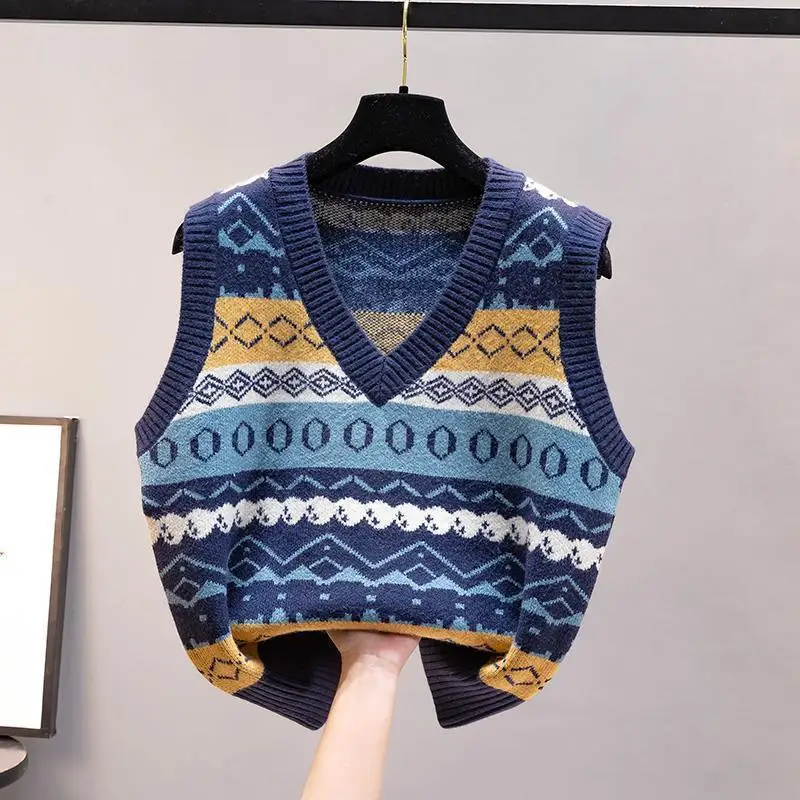Fashion Knitted Vest Women's A - Vintage Fashion Newtown review and price