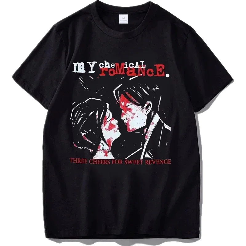 My Chemical Romance T Shirt women Fashion T-shirts cool Hip Hop men Tshirt casiual Summer Vintage Anime unisex Top Tee