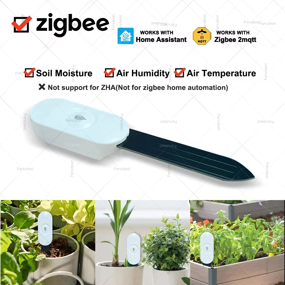 Умный датчик влажности почвы ZigBee