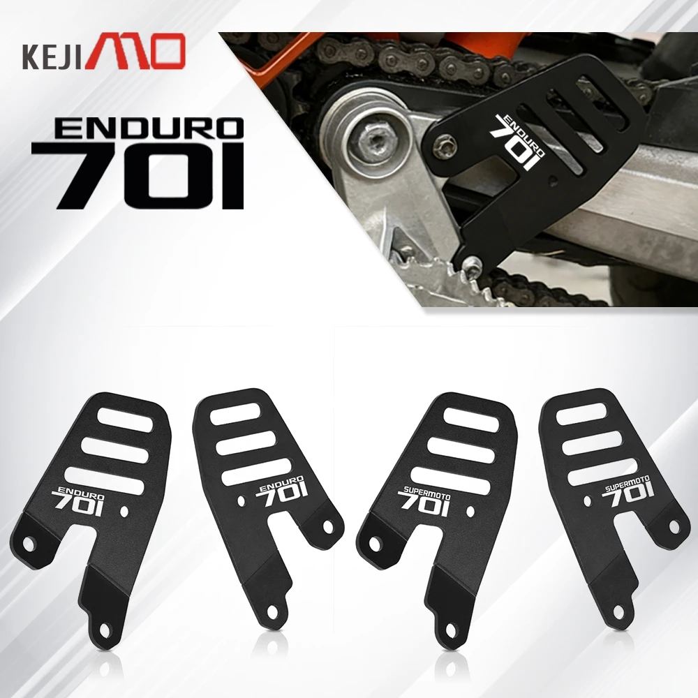 

Heel Guard Cover Protector For 690 Enduro R 690 SMC R 2008-2026 701 Enduro Supermoto 701 2016-2026 ES700 Rack-less Bags Brackets