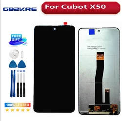 Original Tested For Cubot X50 LCD&Touch Screen Digitizer With Tools Display Screen Module Accessories Assembly Replacement