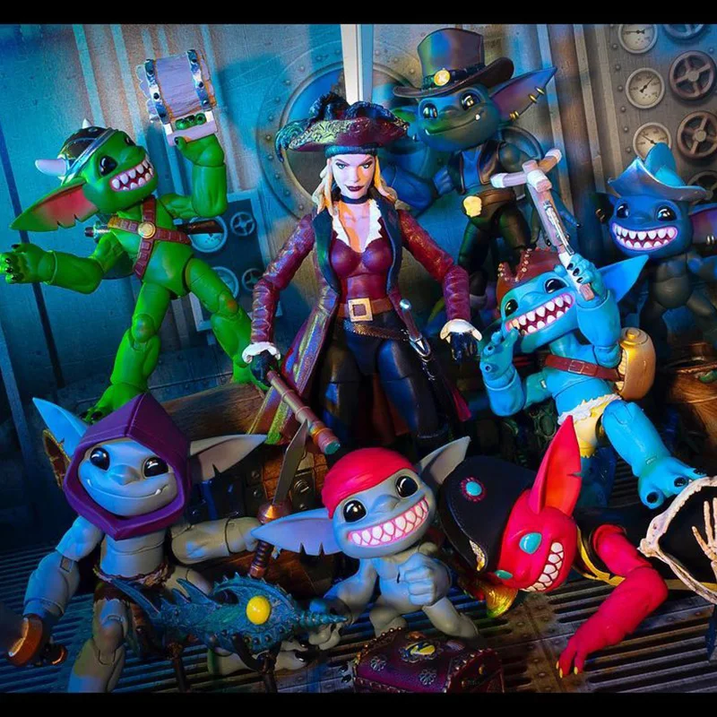 

2025 Hot Sale Goblin 1/12 Series 1 Wave 4-Inch Captain Ash Hammer Taff Savage Chad Mobile Doll Handmade Birthday Gift ﻿