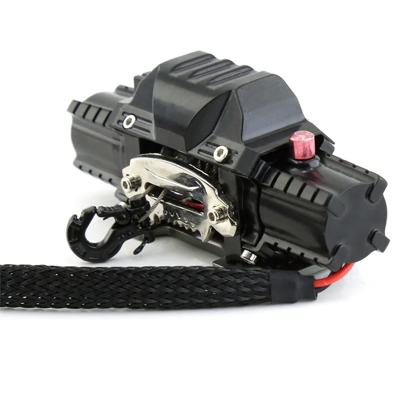 Dual Motor Metall Simulierte Winde für 1/8 1/10 RC Crawler Auto Axial SCX10 TRAXXAS TRX4 RC4WD D90 Upgrade Teile, A