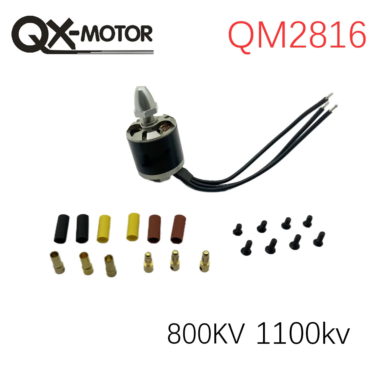 Qx-Motor Borstelloze Motor Qm2816 (2216) -800kv 1100kv Cw/Ccw Met 40a 4S Esc Voor Componenten Van Multi Rotor Quadcopter