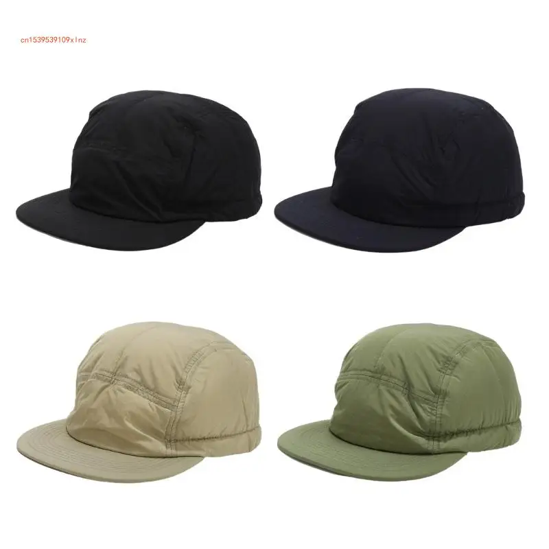 

Comfortable Down Padded Baseball Caps Skull Hat For Women Men Unisex Everyday Use