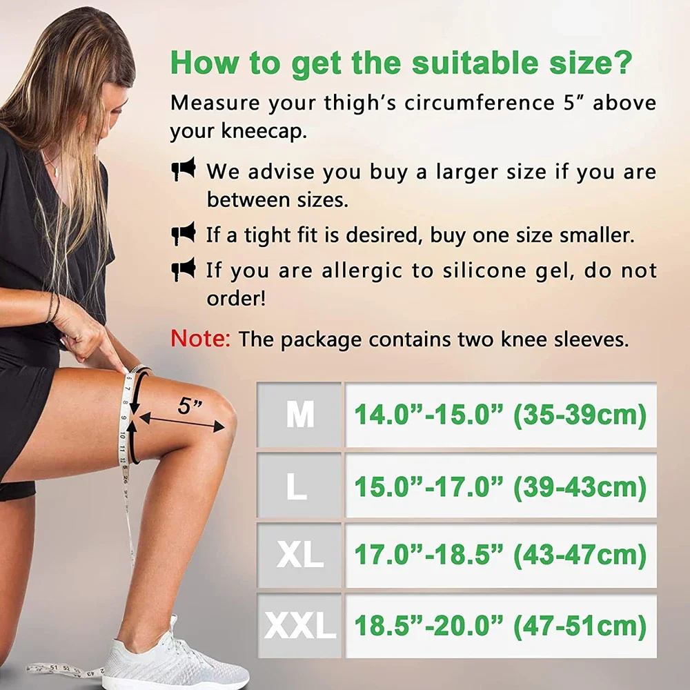 Long Compression Leg Sleeves Bandage Protect Sports Lengthen Knee Pads Braces Support Elastic Knee Protector Joint Pain Cycling