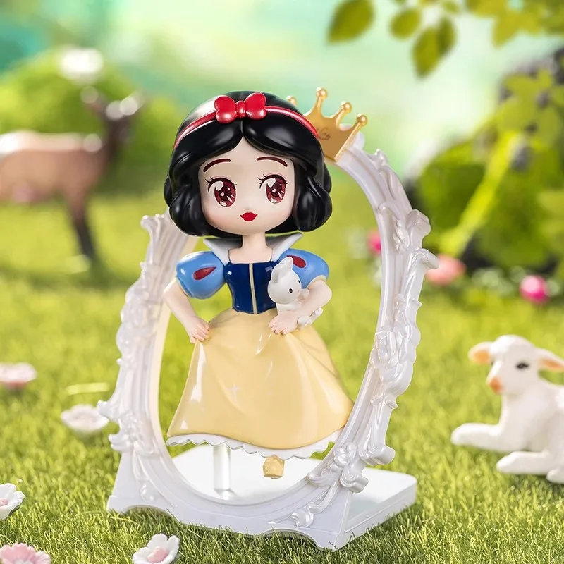 Disney Princess Dream Chasing Series Blind Box Cute Princess Mystery Box Kawaii Collection Anime Figure Birthday Gifts for Girls