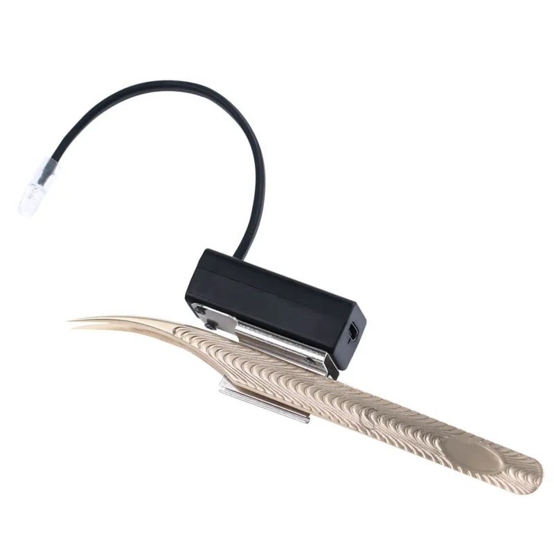 SENSE LASHES Lampada per pinzette UV a LED Lampada per polimerizzazione gel con colla UV Controllo touch Adatto a pinzette di qualsiasi dimensione per estensioni delle ciglia