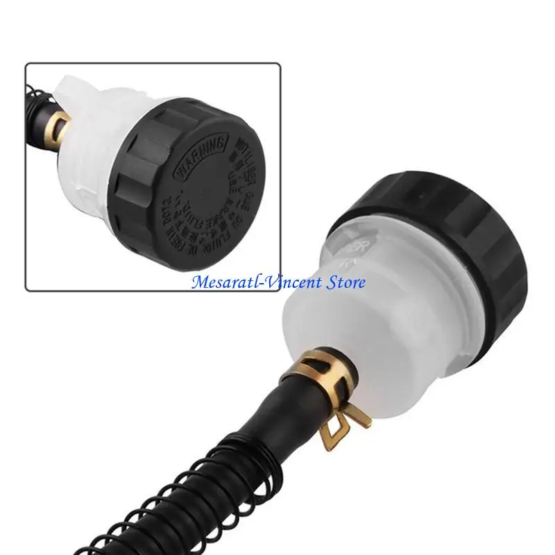 A70F Durable ATV Brake Cylinder Brake Pump for Tank Oil Cup Fluid Reservoir with Pipe for 50CC 70CC 110CC 125CC Motorc