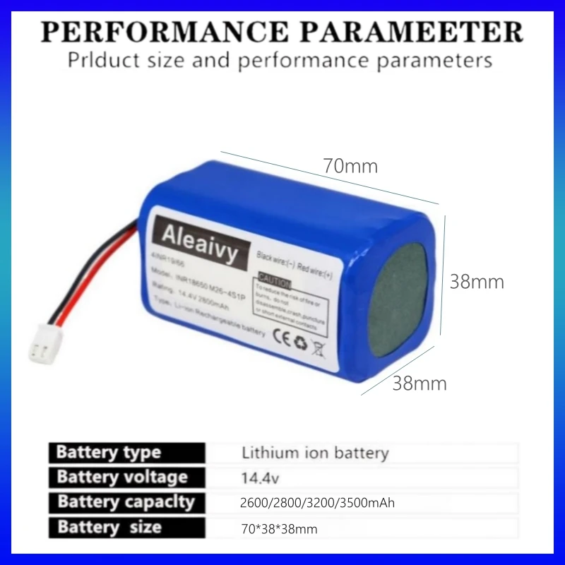 RVBAT850 Batteria per Shark RV700_N, RV720_N, RV725_N, RV750_N, RV761, RV850, RV850BRN, RV850C, RV850WV, RV851WV, RV871 e RV871C