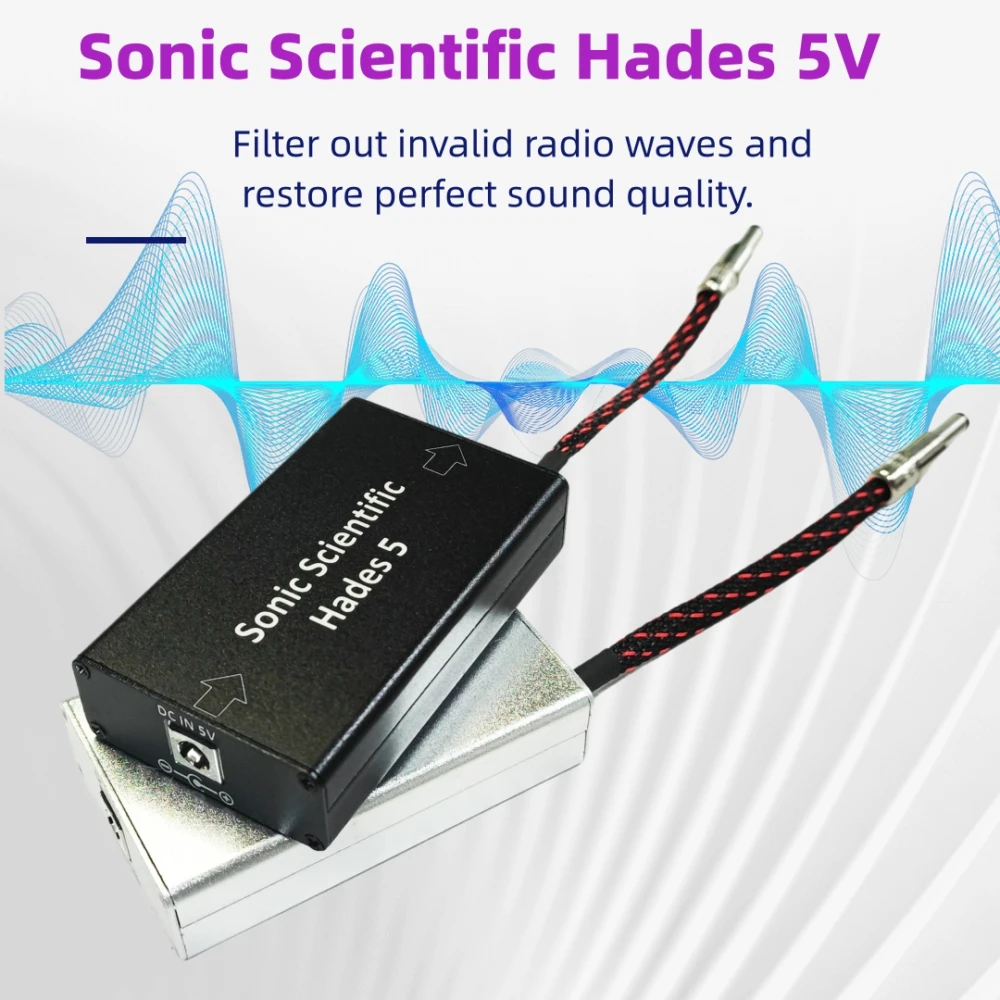 

2024 New Hades 5V/12V/24V Sonic Scientific Hades The Most Dreadful Energy Modules In The World DC IN 24V Perfect Sound Quality