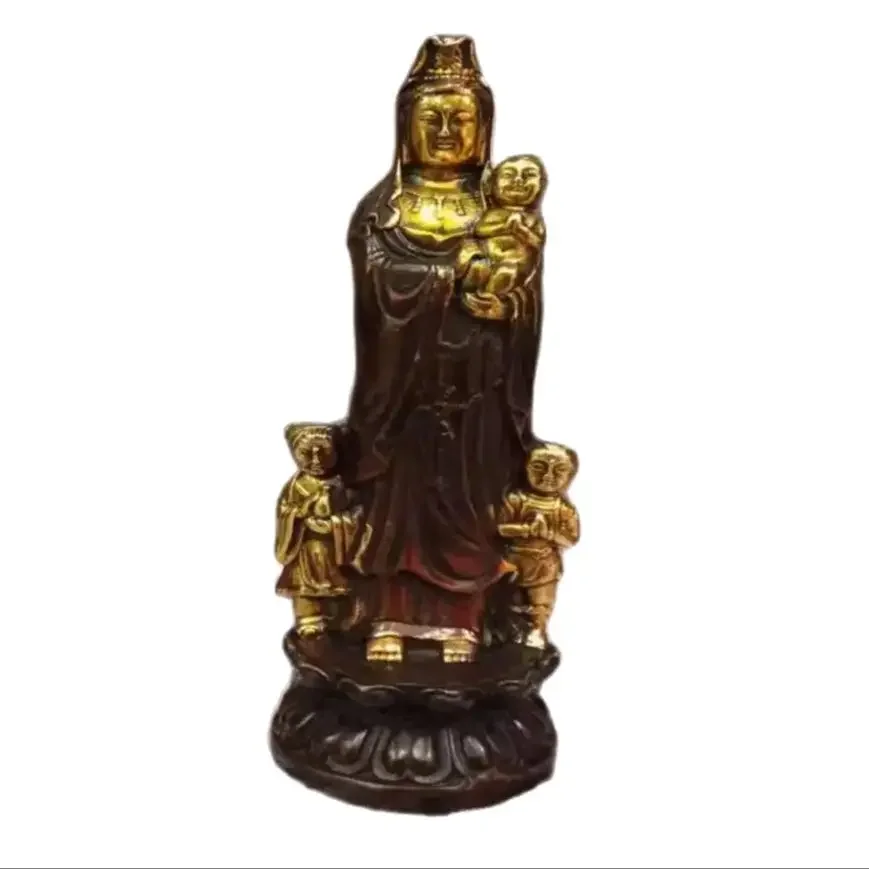 

Metal gift Guanyin ornaments decoration, home and office cultural and creative ornaments