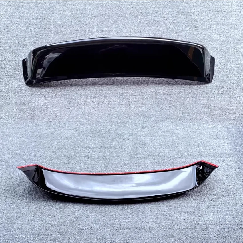 For 1996-2000 Honda Civic EK3 Rear Window Roof Spoiler Wings ABS Material Black Car Tuning Parts Body Kit Decorative Accessories view 5