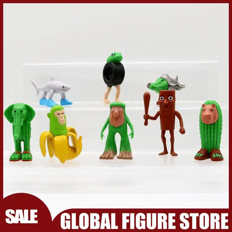 

Tung Tung Tung Sahur Action Figures Tralalero Tralala Cute Model Desktop Ornaments Decoration Dolls Kawaii Toys Birthday Gifts