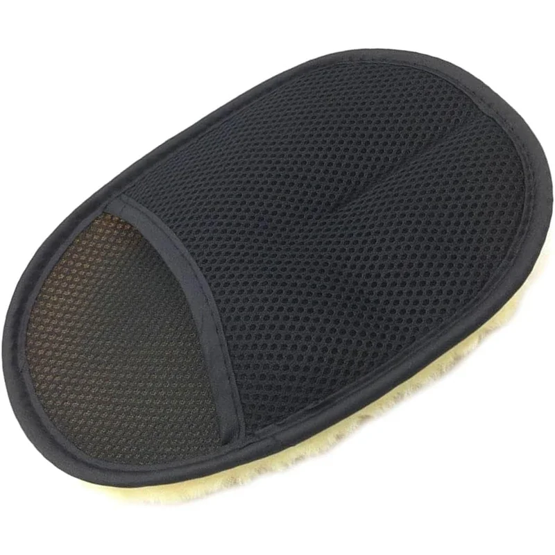Autowashandschoenen, gereedschap van pluche wol, stofdoek, geen schade aan de verf, autohanddoek, speciale schuimkatoenen sponshanddoekonderdelen