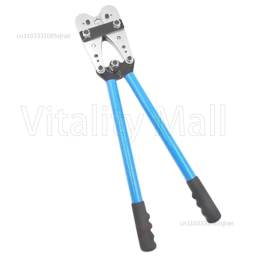 

Crimping Tool With 5 Removable 120mm Dieless Cable Lug Crimper for Taiwan Type