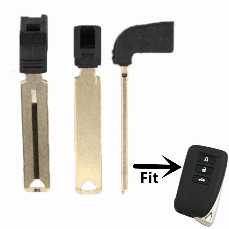 XIEAILI OEM 5Pcs/lot Blank Uncut Remote Smart Key Blade Keyless Entry Smart Blade For Lexus   K579