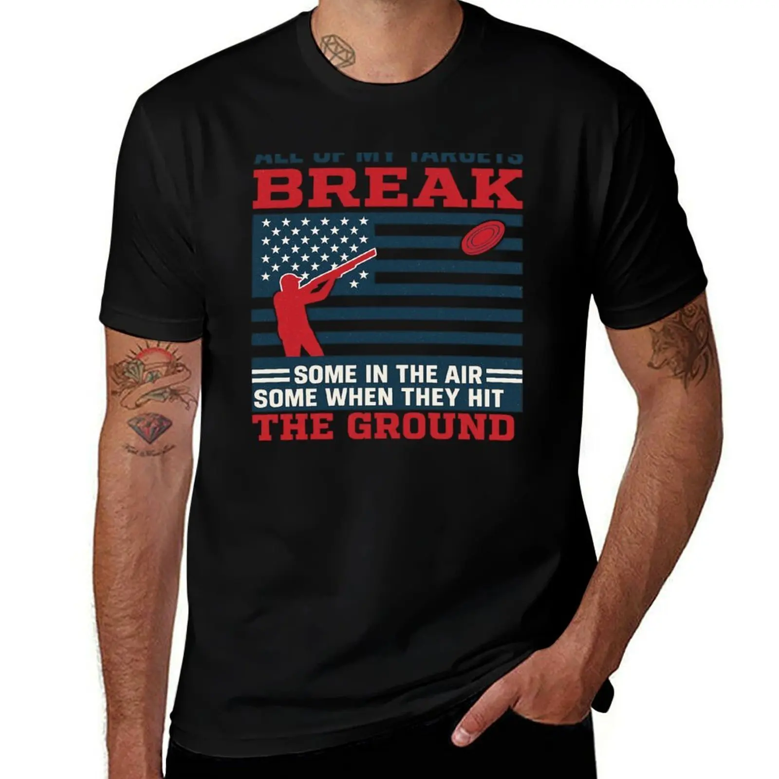

All Of My Targets Break Clay Pigeon Skeet Trap Shooting T-Shirt man clothes tshirts personalised vintage t shirt men